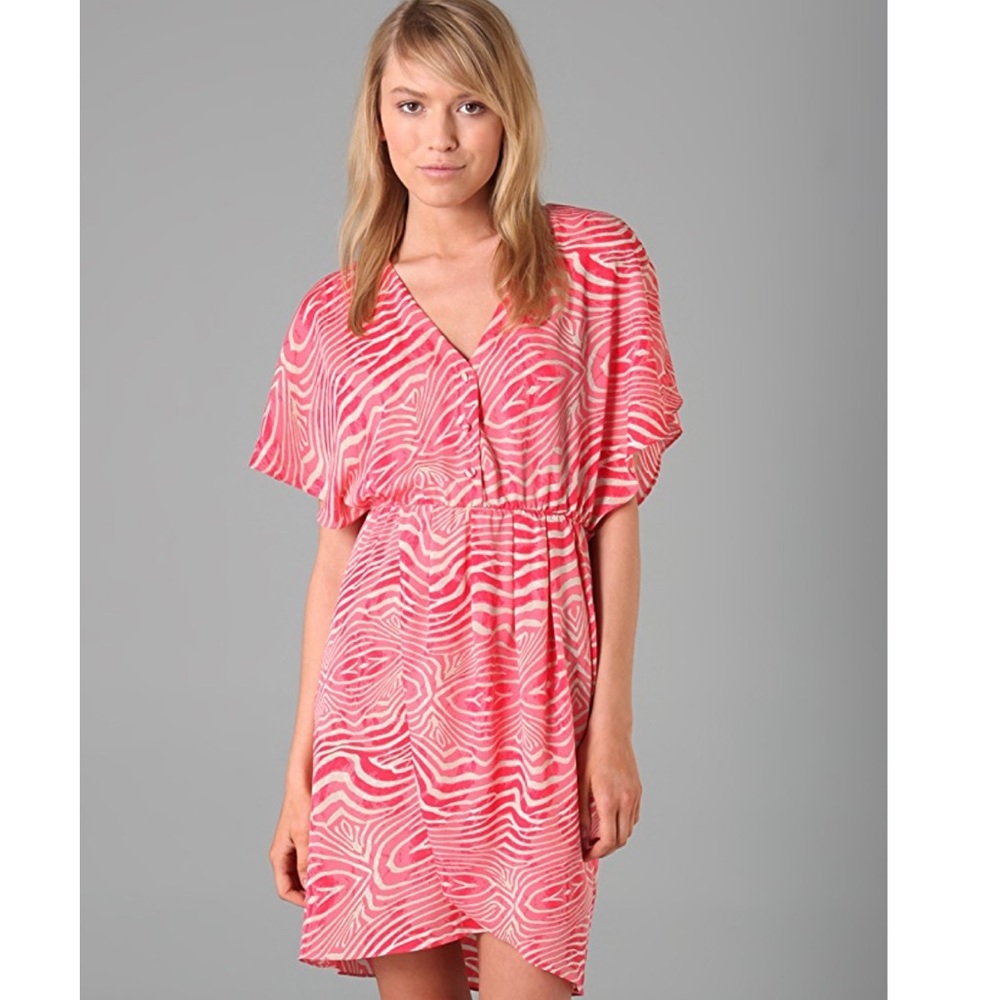 Alice Olivia Gitana Button Front Dress